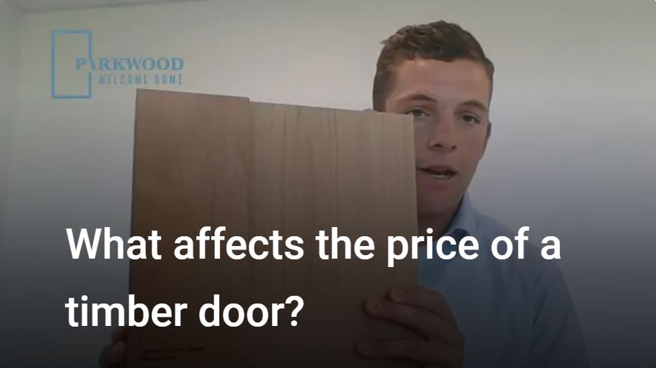 What affects the price of a timber door